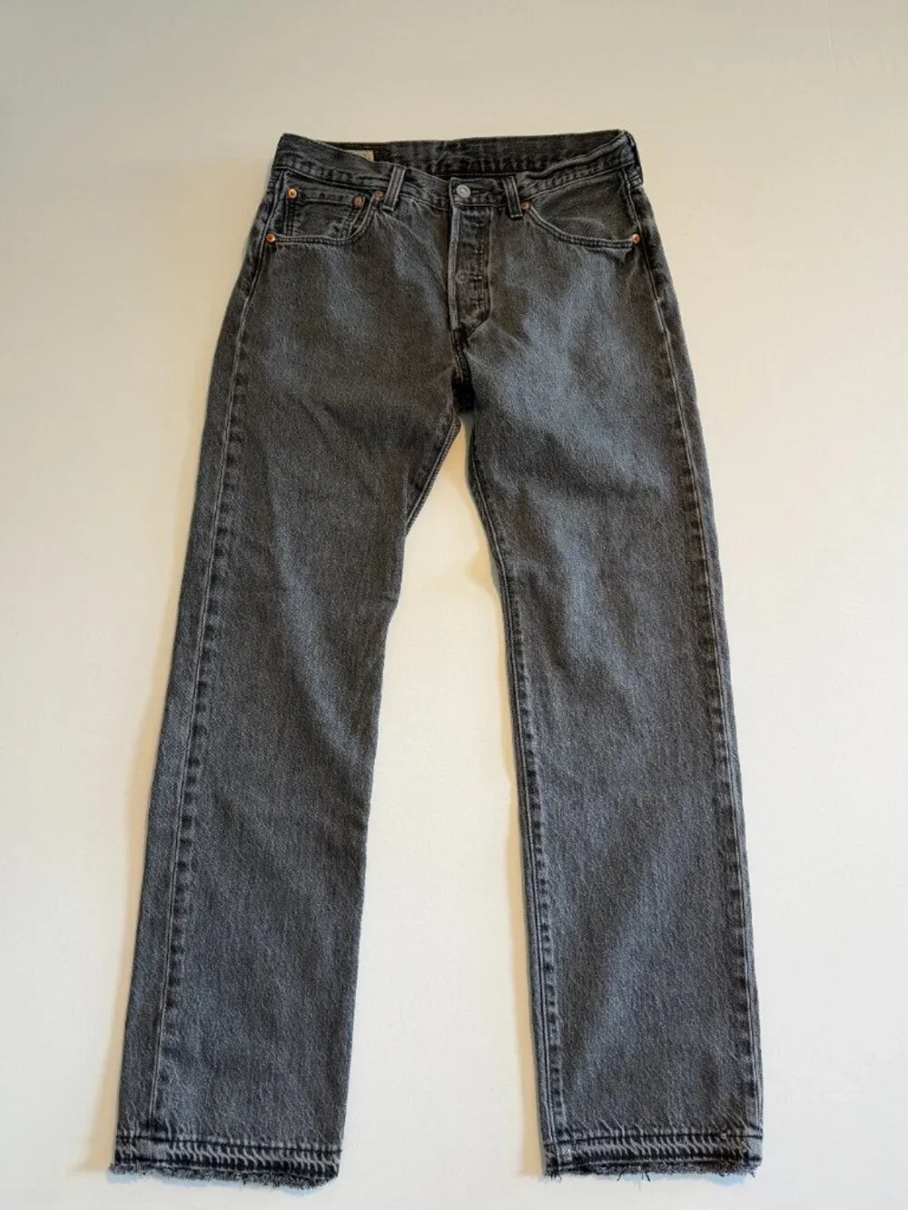 Vintage LEVIs 501 93s Rainbow Pride Gray Denim Jeans 32